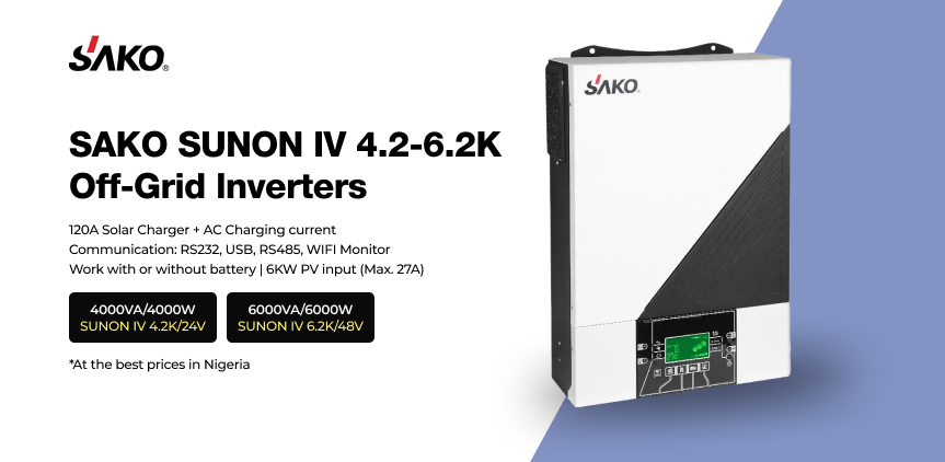 SAKO SUNON IV Off-Grid Inverters Advertisement